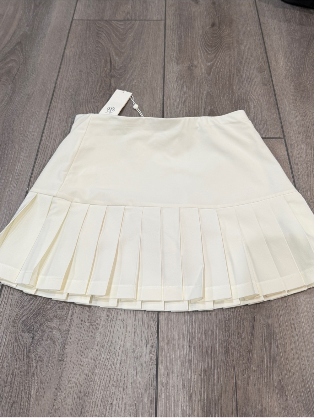 Tory burch Women’s Cream Pleated Tennis Skirt